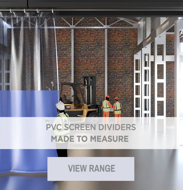 PVC Strip Curtains Made to Order in UK.